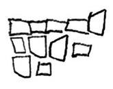 Ashah's drawing of the grid shows disconnected squares.